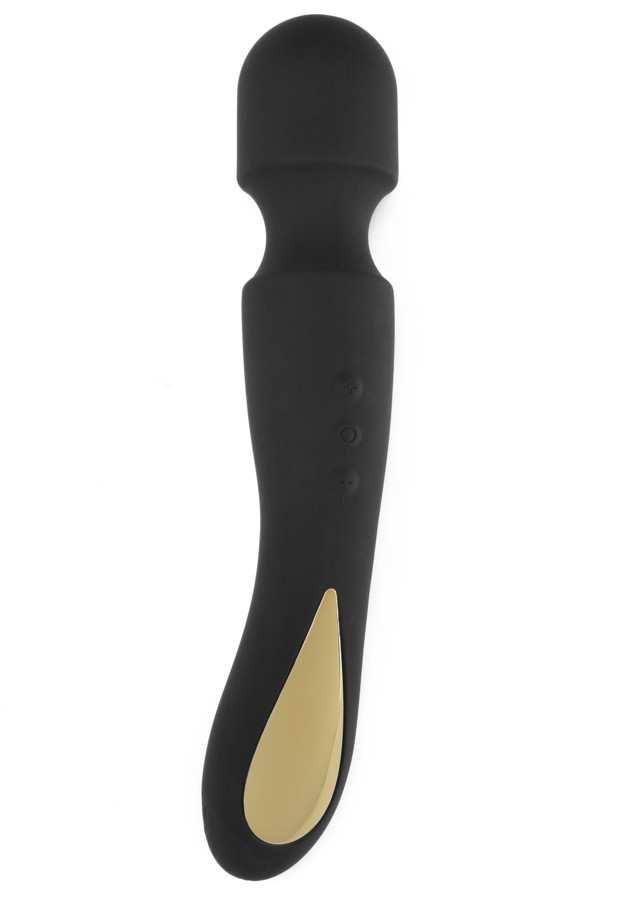 Stimolatore vibratore luz massaggiatore vaginale wand ricaricabile nero impermeabile zenith