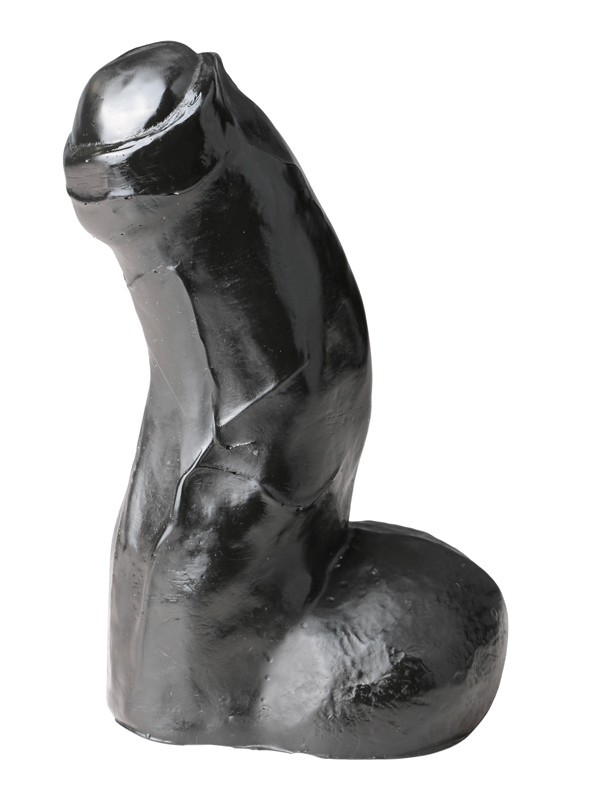 Dildo nero fallo vaginale anale realistico nero all black con ventosa sex toys